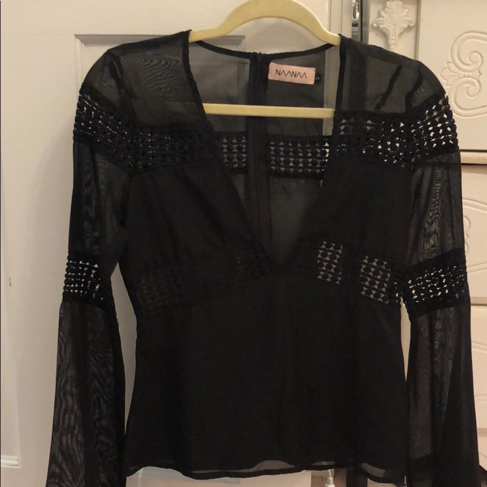 Deep V-Neck Top